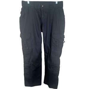 511 Tactical Womens Taclite Pro Ripstop Black Utlity Cargo Pants 14